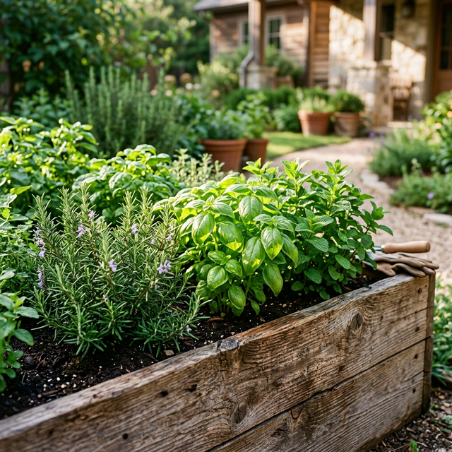 The Living Larder: Building Your First Raised Herb Bed