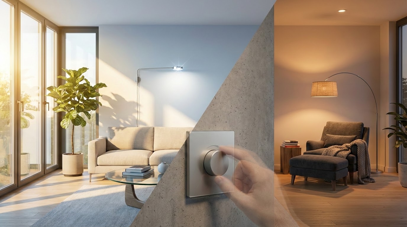 The Psychology of Lighting: How Dimmable Switches Transform Your Home’s Energy